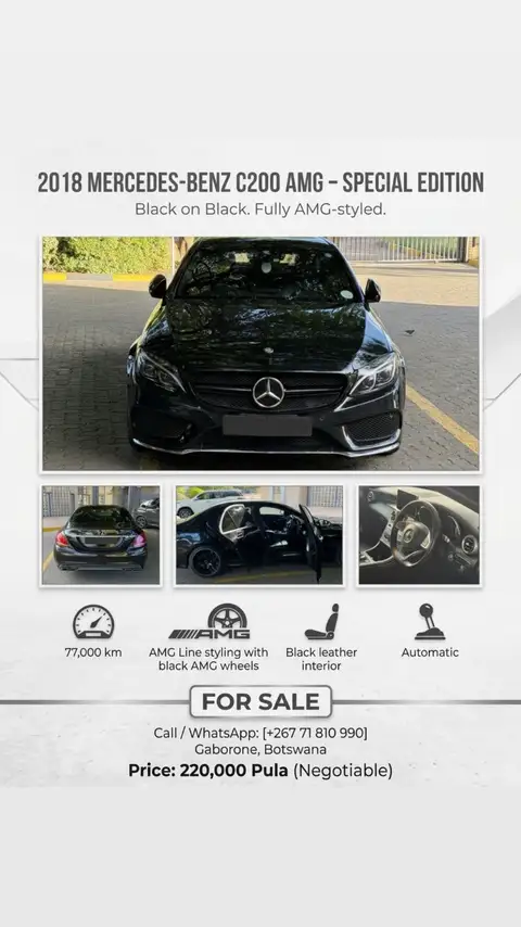 Mercedes Benz C-Class C200K AMG SPECIAL EDITION 